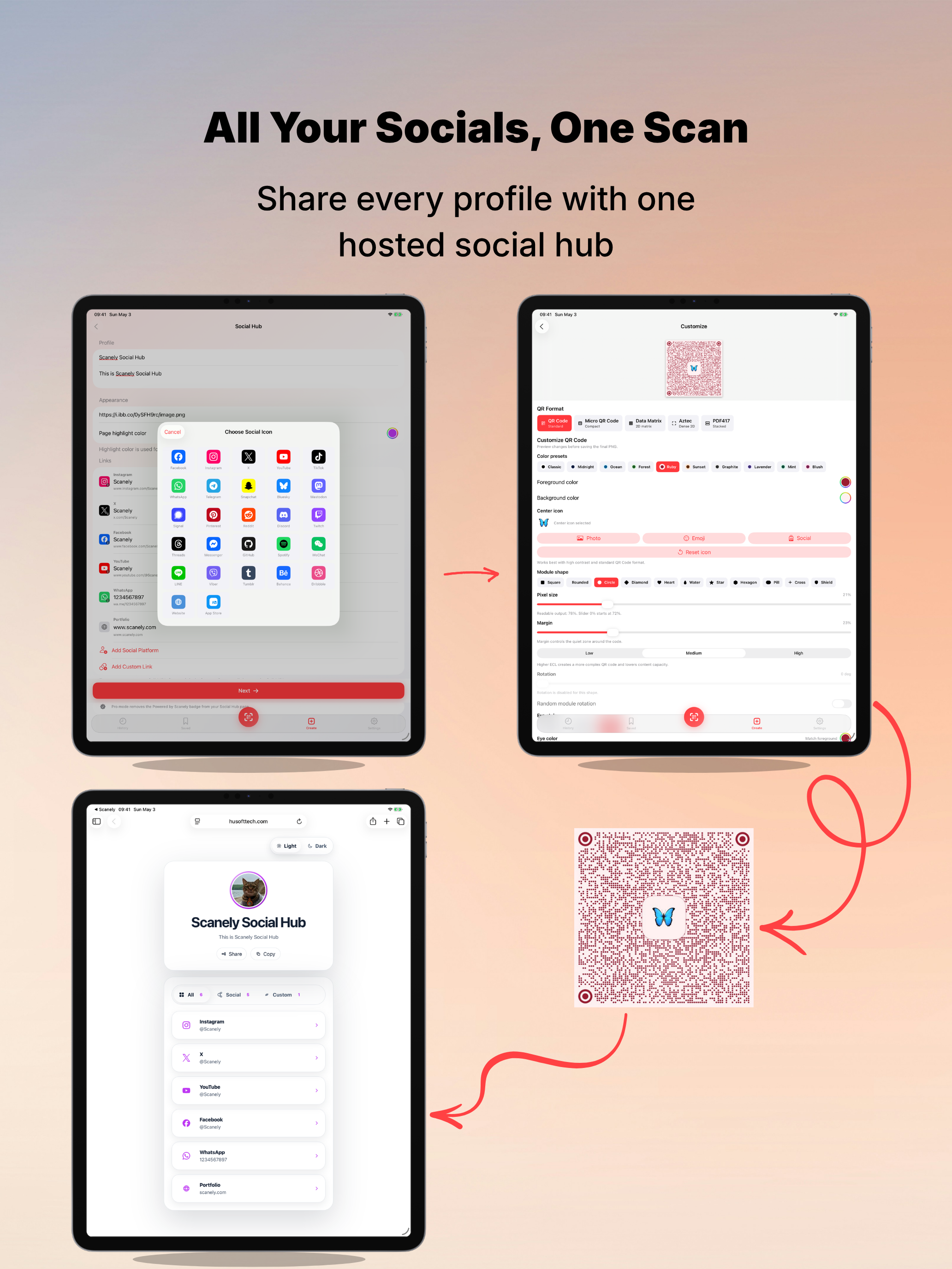Scanely: QR & Barcode Scanner