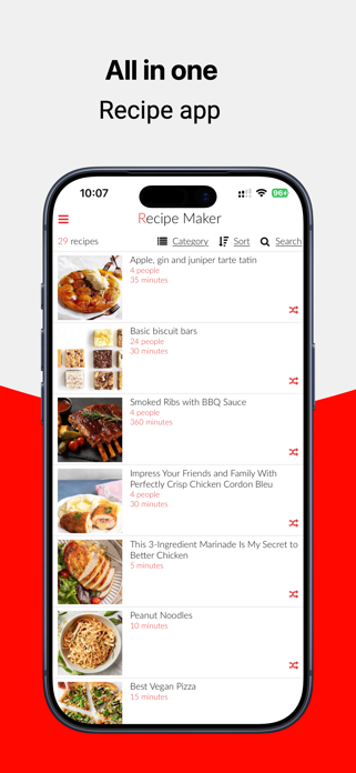 Recipe Maker – your cookbook Screenshot 1 of 5