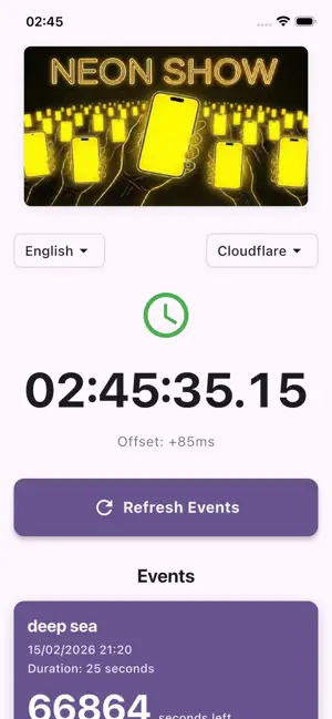 Neon Show screenshot 1