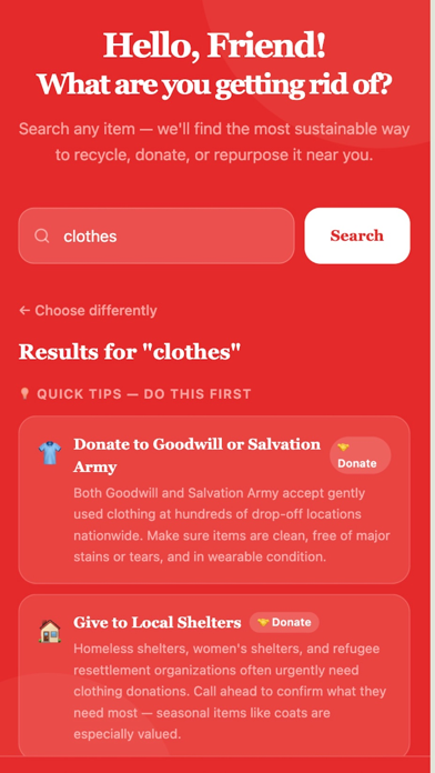 Screenshot #3 pour giveWhere