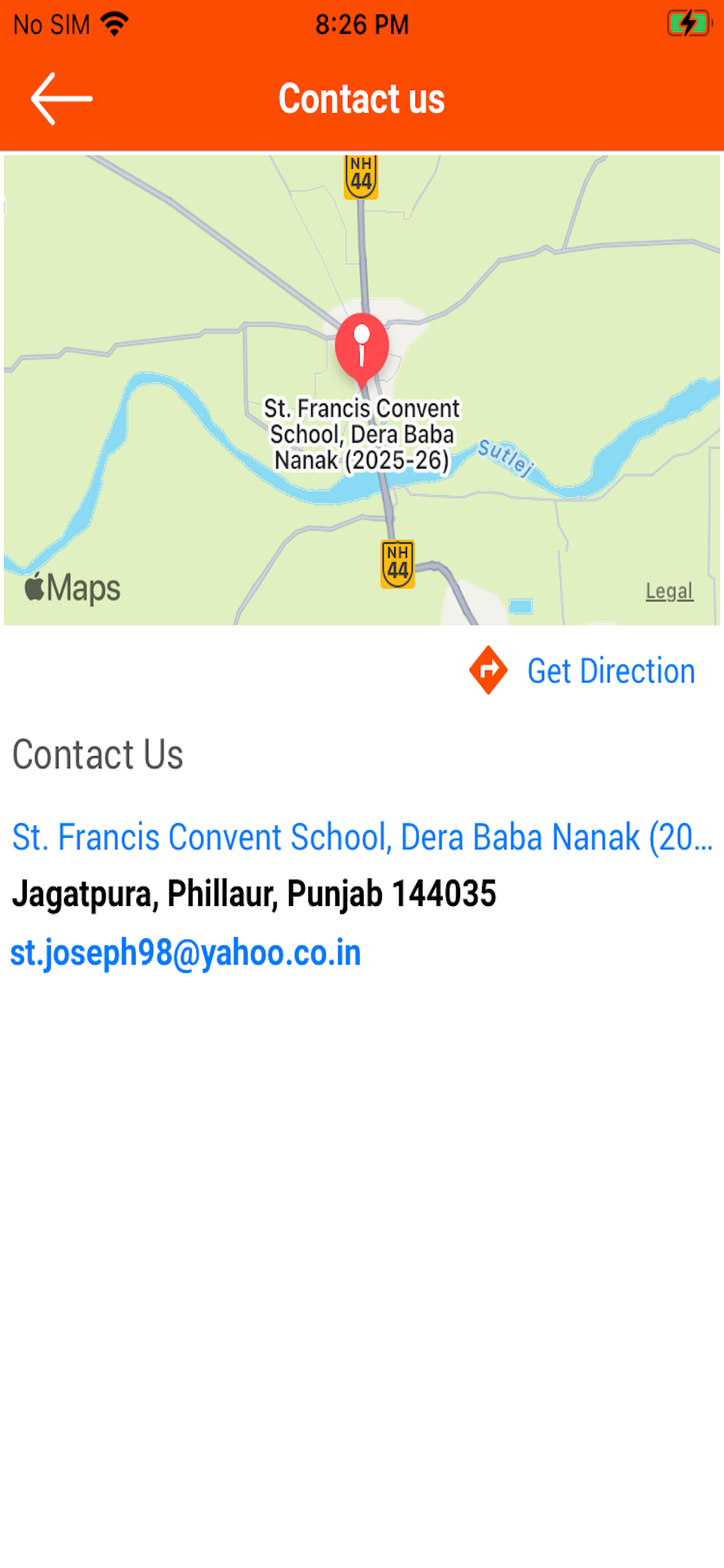 St Francis Con Dera Baba Nanak
