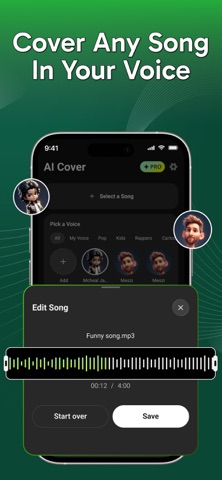 Solify: AI Music Generator iPhone screenshot