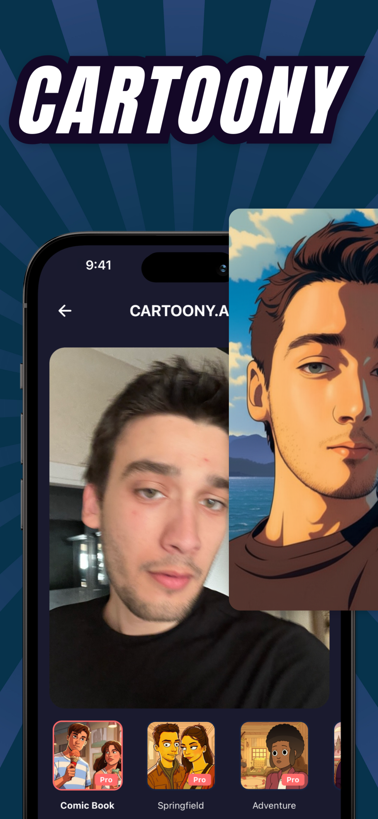 Cartoony: Anime Cartoon Maker