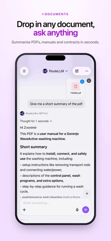 ChatLLM: AI Chat, Bot & Agent iPhone screenshot 8