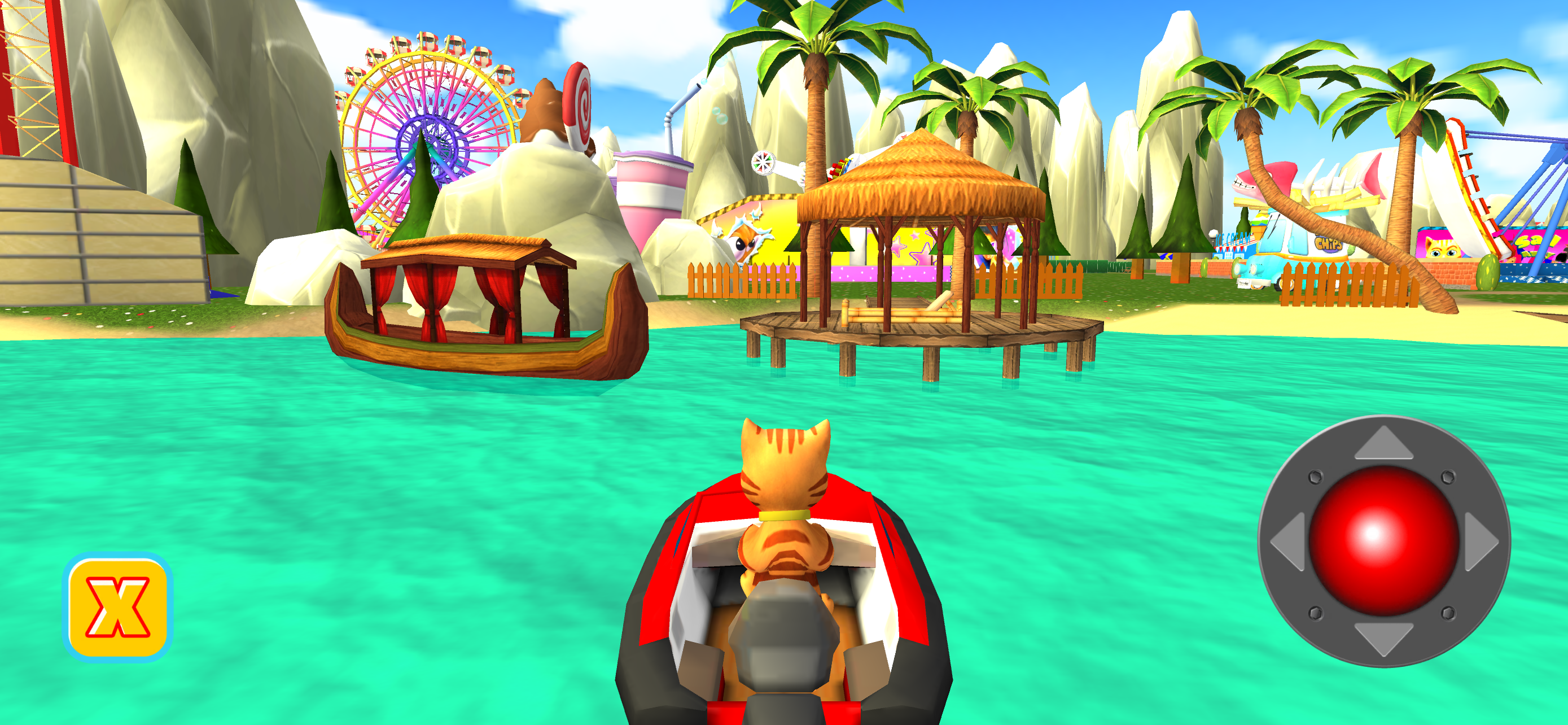 Cat Theme & Amusement Park Fun