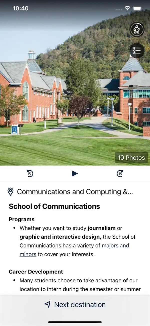 Screenshot #3 pour Quinnipiac University Events
