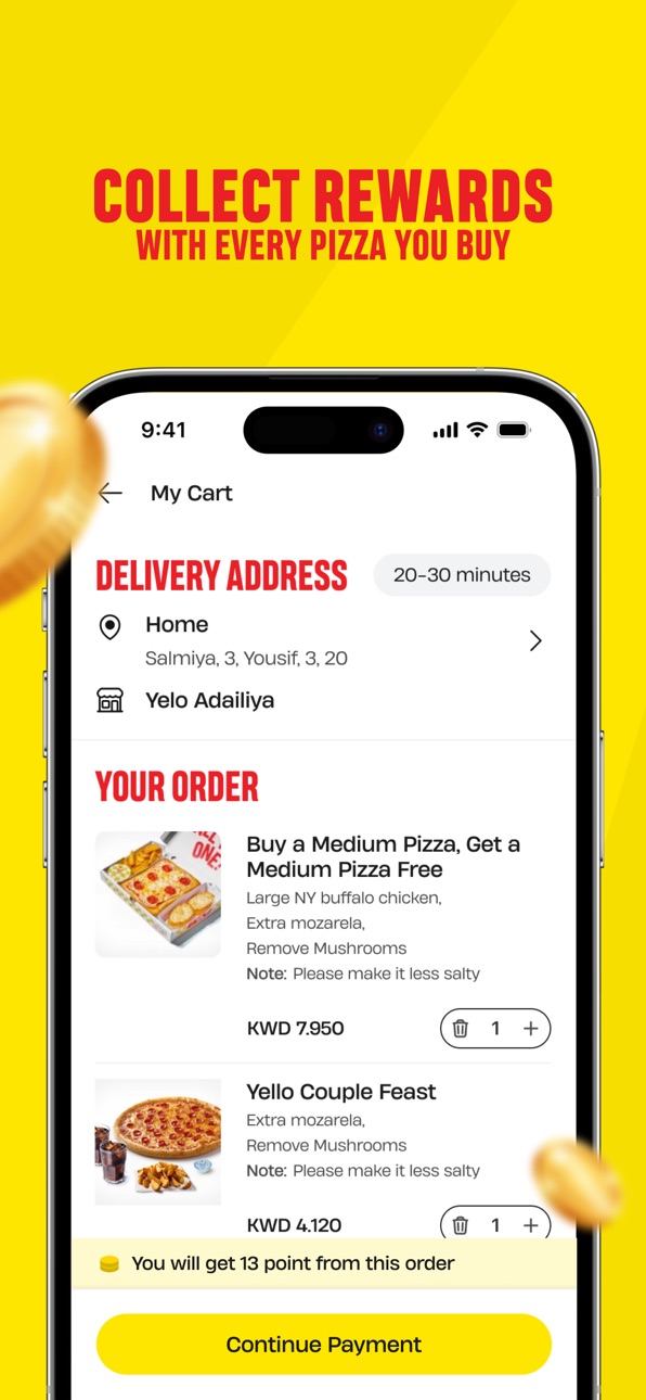 iPhone screenshot