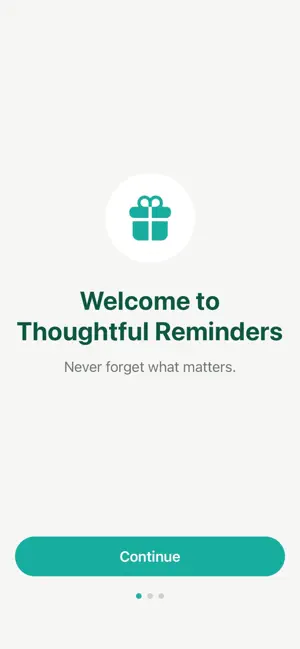 Thoughtful Reminders screenshot 1