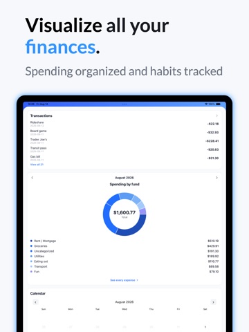 TapSheet: Budget App iPad screenshot 3