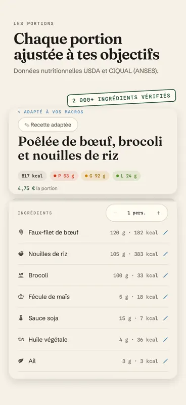 Macro Meal Planner : Menu screenshot 6 of 9