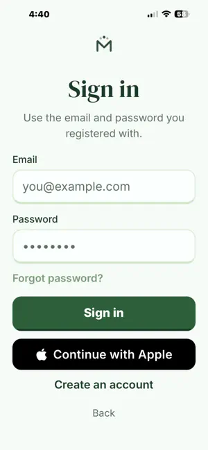 Matchaa App screenshot 2