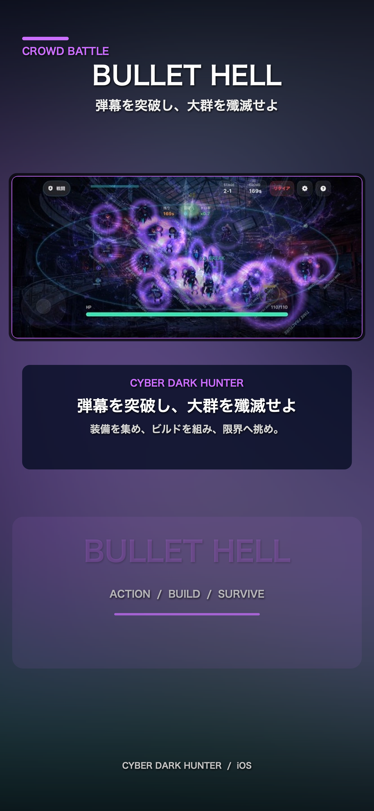 Cyber Dark Hunter - Hack&Slash screenshot 5