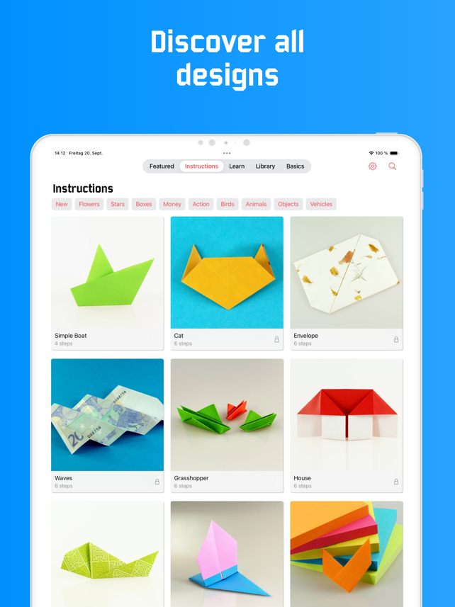 Origami - Fold & Learn Screenshot