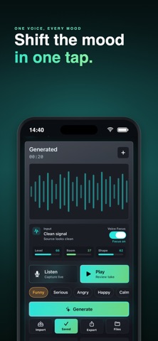 SoundMind Voice Tone Studio Screenshot 2 of 5