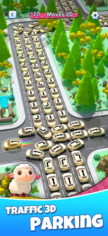 Traffic 3D Parking: Escape Jam screenshot 1