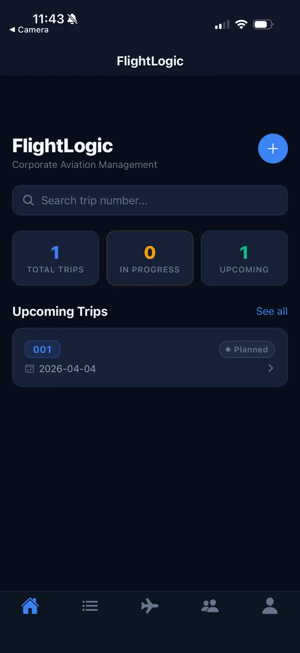 Screenshot #1 pour FlightLogic App