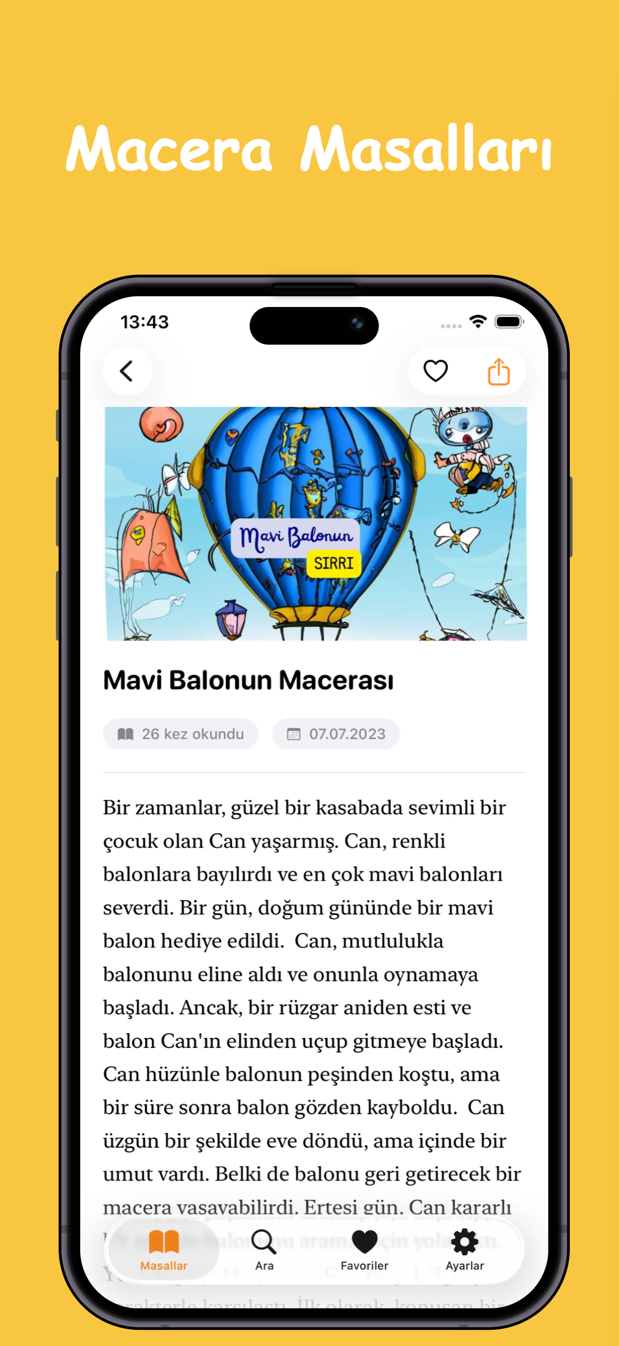 Çocuk Masalları Oku ve Dinle