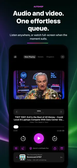 Autohop: Podcast Player screenshot 4
