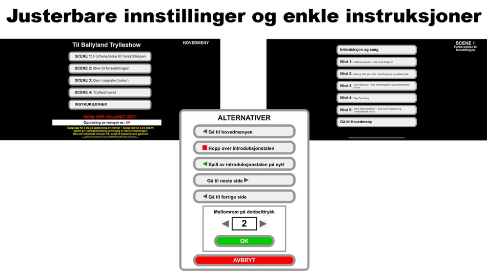 #1. Ballyland Trylleshow (iOS) Ved: Phia Damsma