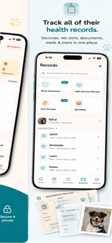 PawProof: Pet Vaccine Tracker screenshot