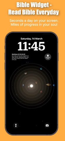 Bible Widget: Verses & AI Chat Screenshot 1 of 6