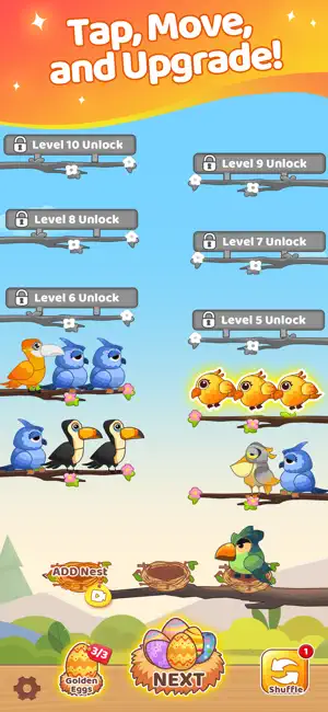 Bird Fusion: Merge and Grow screenshot 4