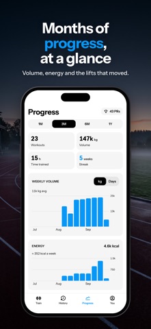 Heft: Workout & Gym Log Screenshot 6 of 10
