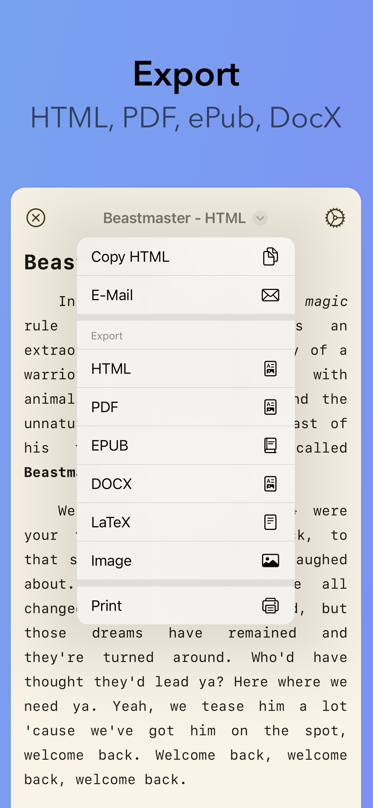 iWriter 2 screenshot 4