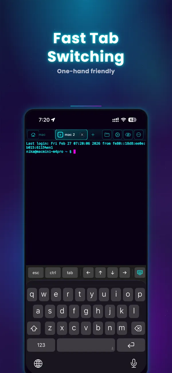 #1. MTerm - SSH Terminal (iOS) Ved: kazuki oinuma