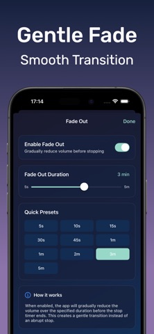 Sound Machine Deep Sleep DRMN iPhone screenshot