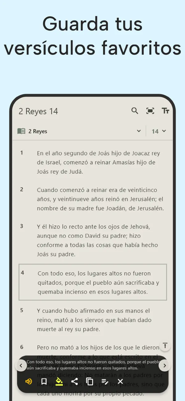 Screenshot #2 pour Santa Biblia RVR1960 Offline