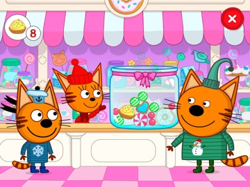 Kid-E-Cats. Winter Holidays iPad screenshot