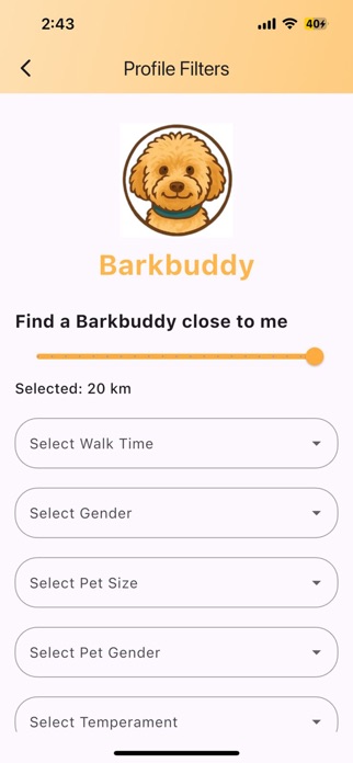 BarkBuddy-NeverWalkAlone Screenshot 2 of 9