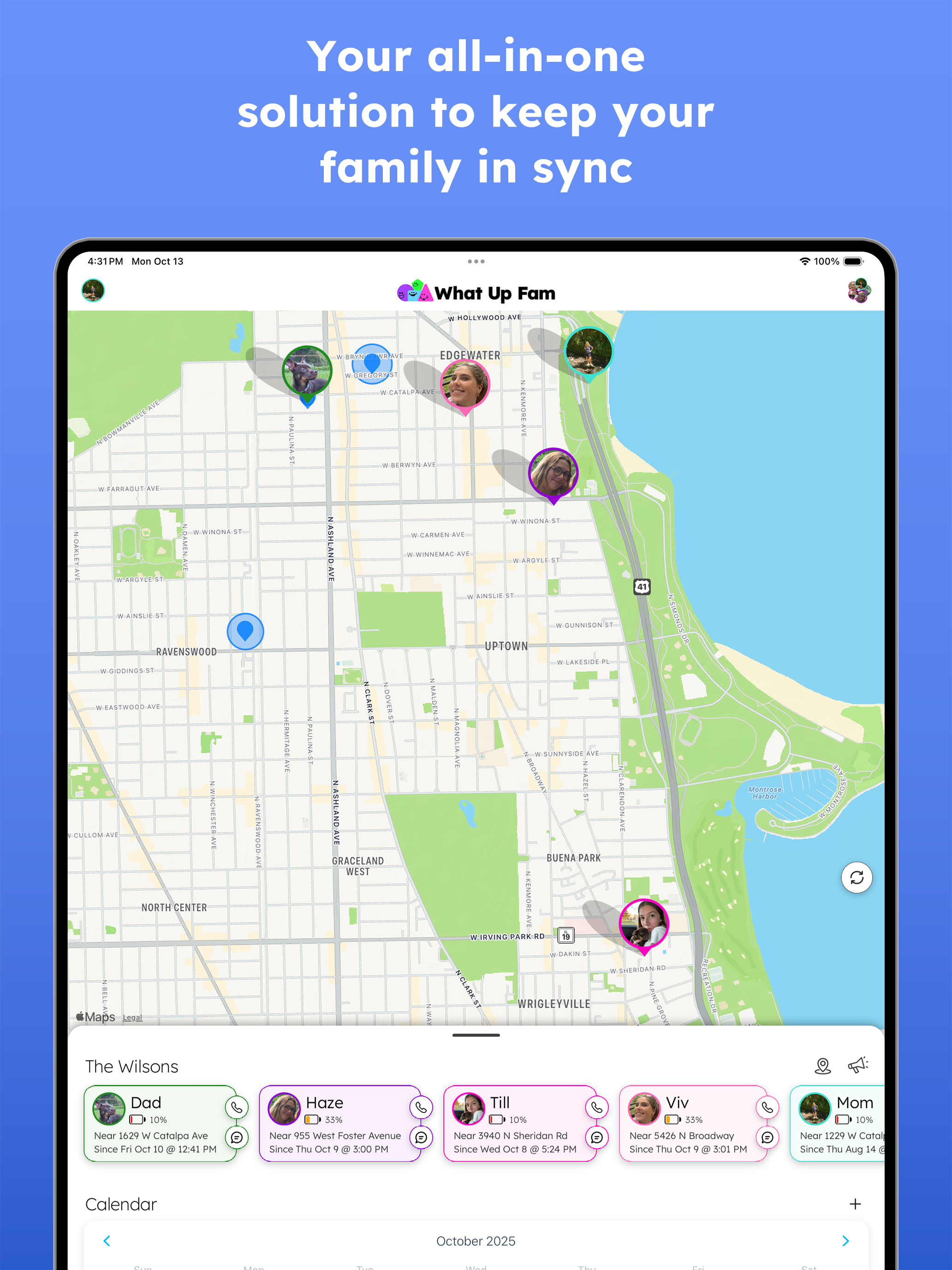 Family Organizer: What Up Fam