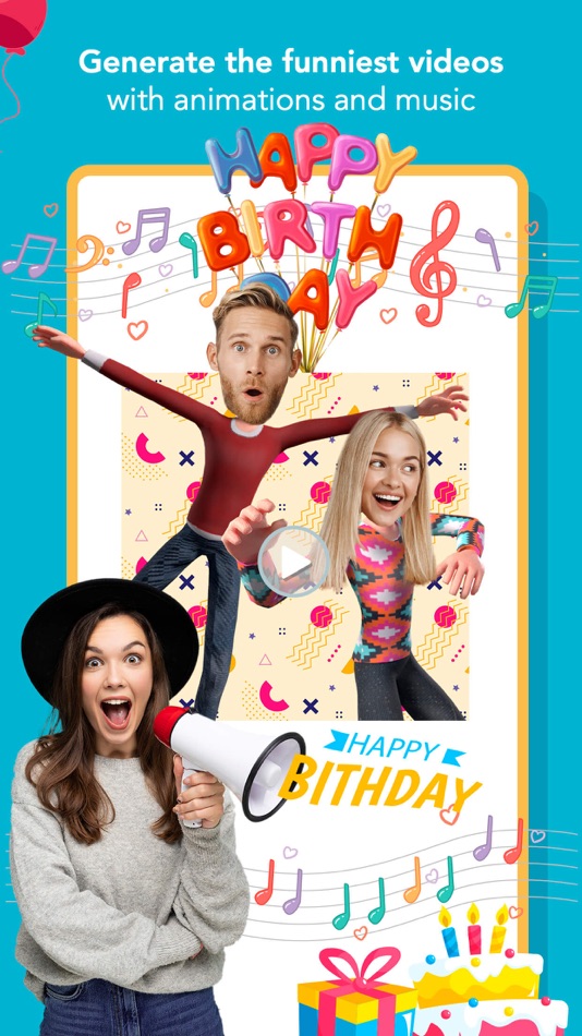 #3. Happy birthday ecards maker (iOS) 由: Pocket School - Basic education to learn for adults & kids