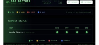 Big Brother Network Monitor screenshot