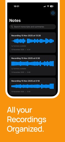 Voice Notes - Vox screenshot