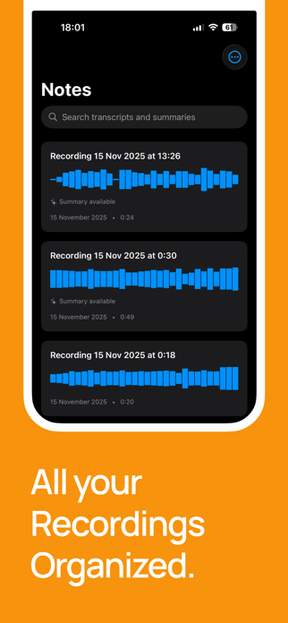 Voice Notes - Vox Screenshot 2 of 3