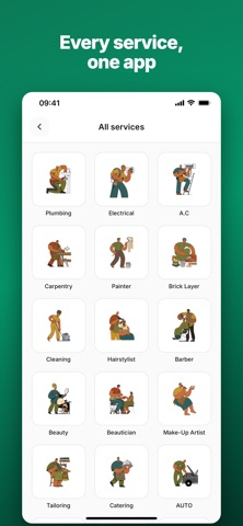 MyFixam: Find Artisans iPhone screenshot