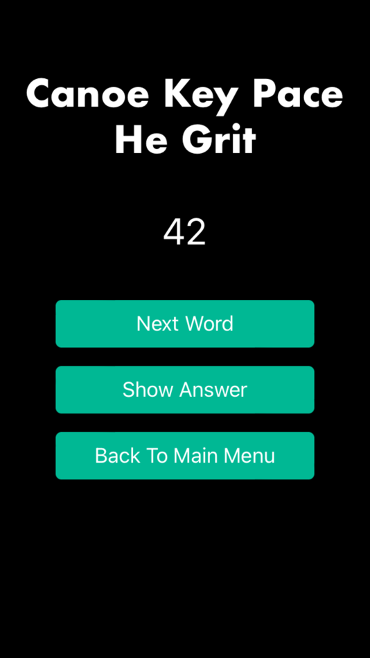 #3. Gibberish Game (iOS) 由: karthik p