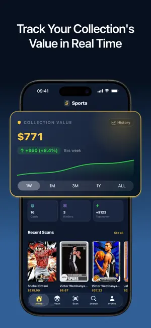 Sports Card Scanner - Sporta screenshot 2