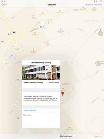 myLboro iPad screenshot 7