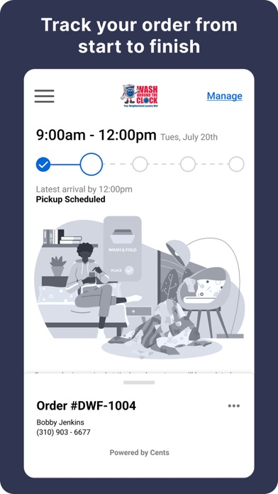 Wash Around the Clock Screenshot