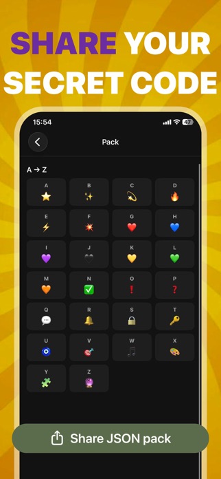 Emoji Code: Secret Chat & Text Screenshot 6 of 7