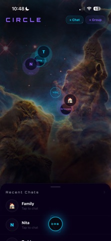 Orb - Social Universe screenshot