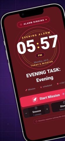 AlarMe: Alarm Clock & Sleep iPhone screenshot