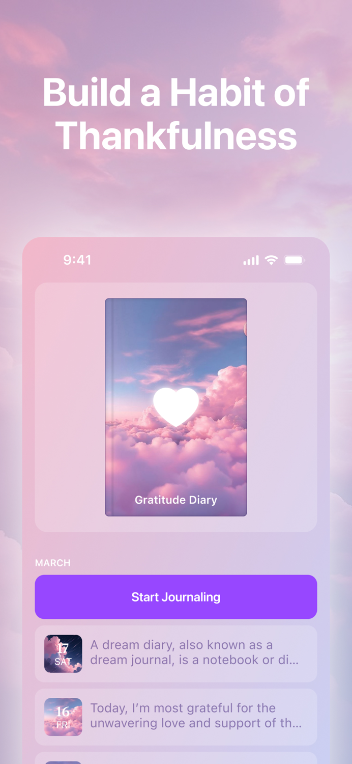 Gratitude Daily Journal Diary