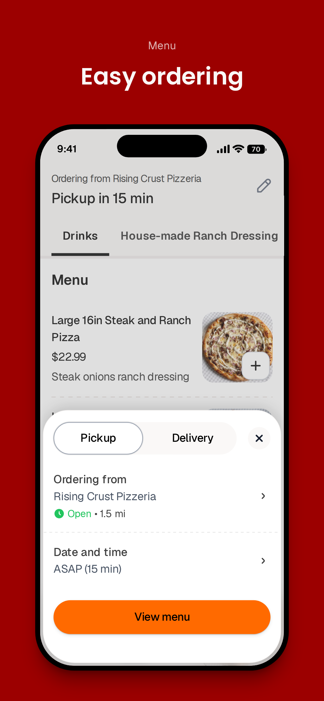 Rising Crust Pizzeria screenshot 3