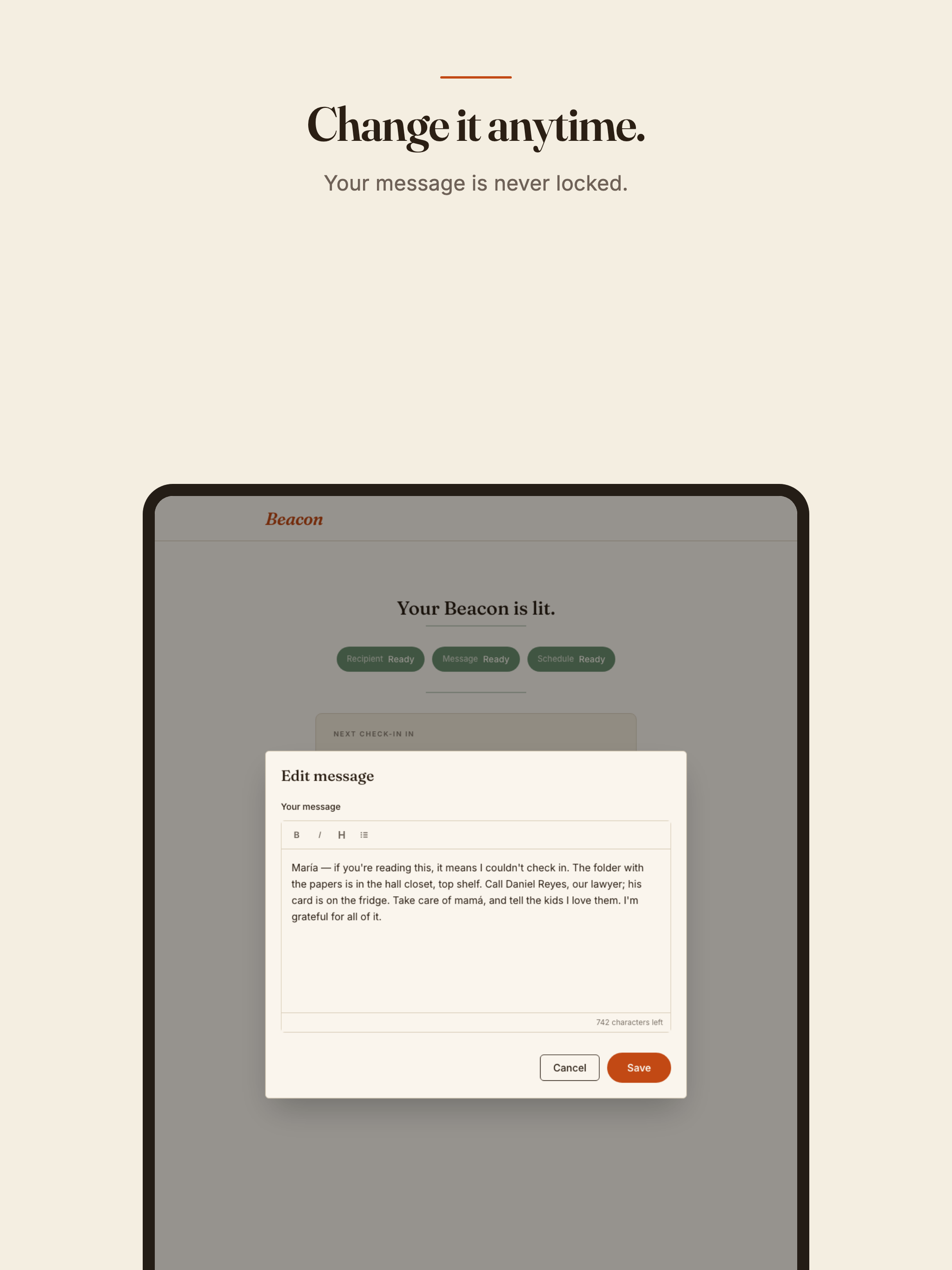 Beacon by Milkweed screenshot 13