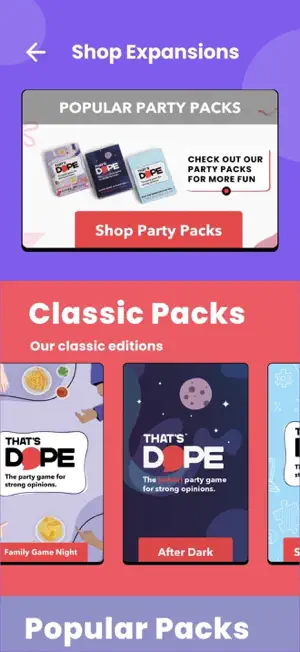 That's Dope Party Game screenshot 1